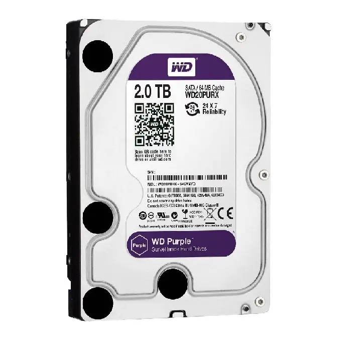 HDD WESTERN DIGITAL PURPLE 2TB